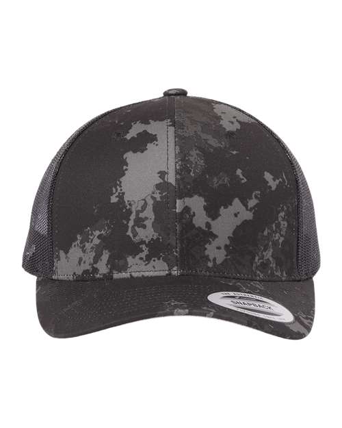CASQUETTE YUPOONG-CAMO-NOIR